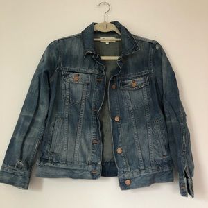Madewell Distressed Jean Jacket